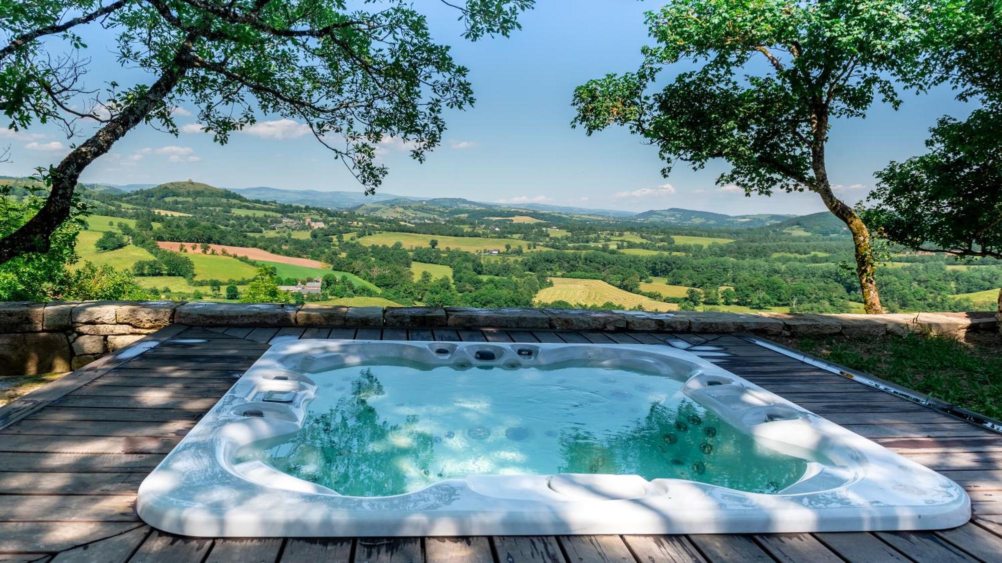 Les Terrasses De Majorac Hotell Bozouls Exteriör bild